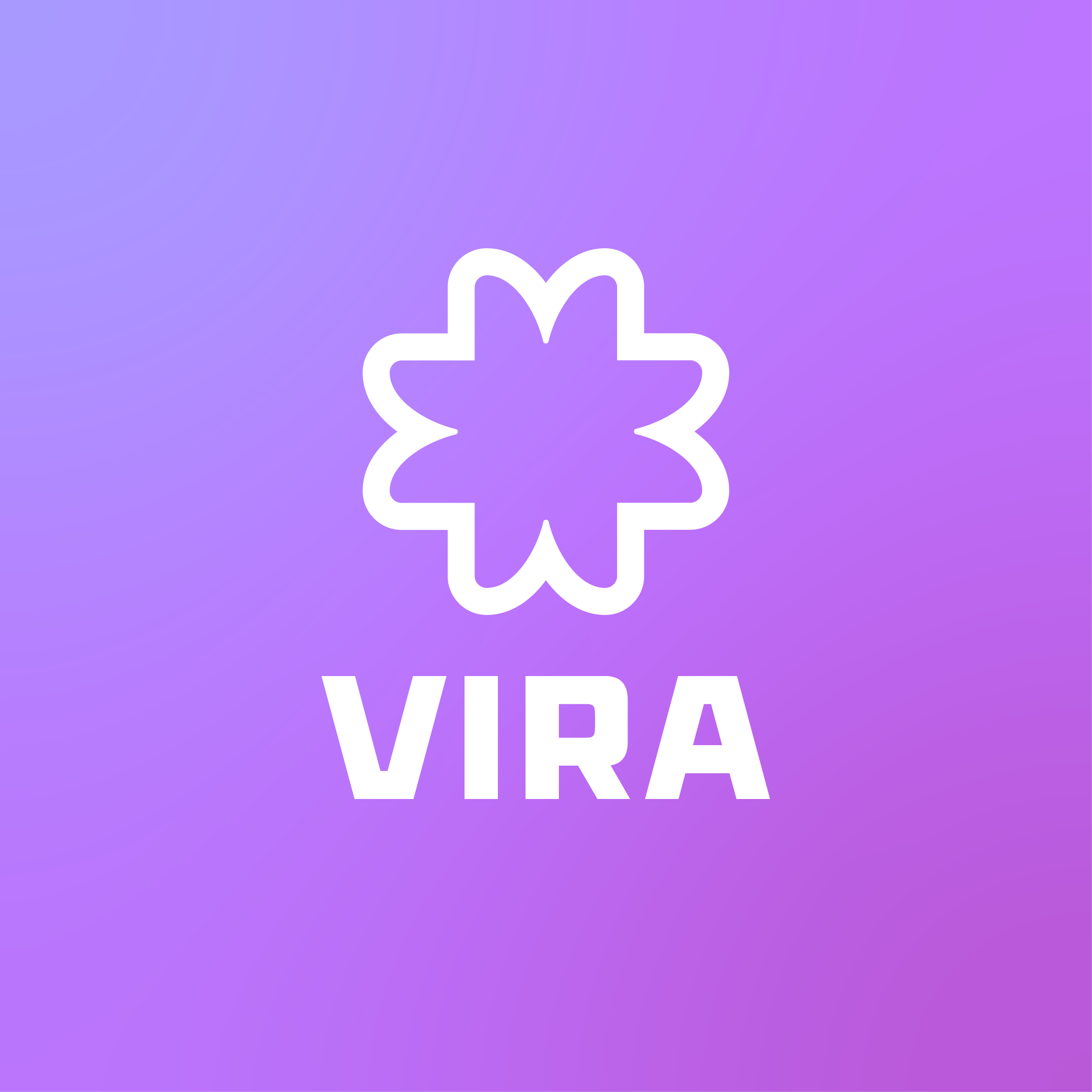 Vira — identity, app, and brand applications